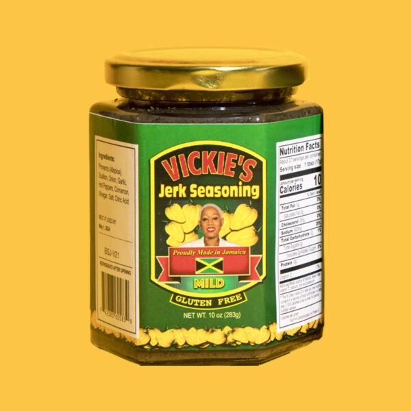 Vickie’s Mild Jerk Seasoning (10 ounces Jar)